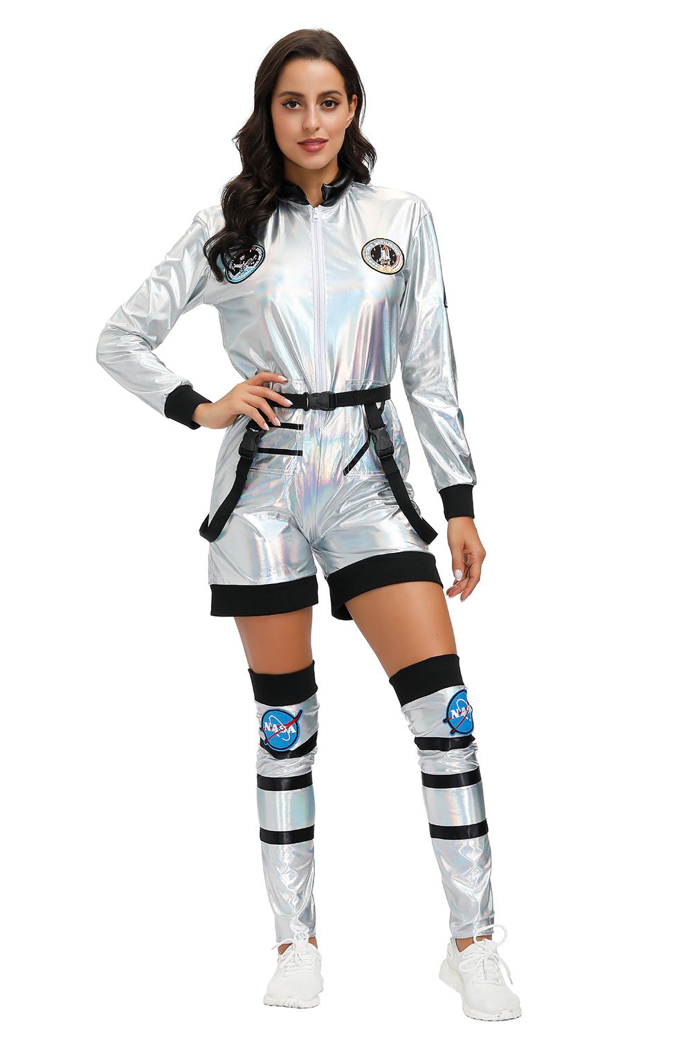 New Arrival Adult Astronaut Space Jumpsuit Halloween Cosplay